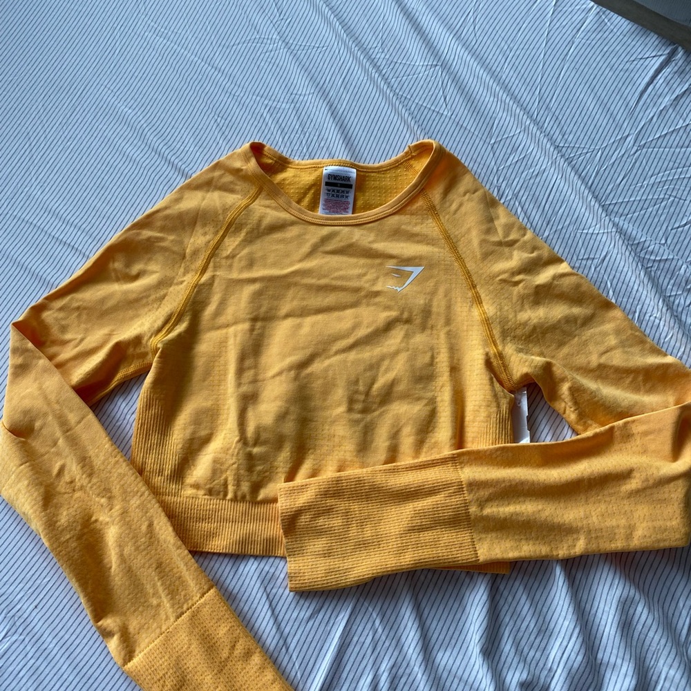 Gymshark vital seamless crop long sleeve